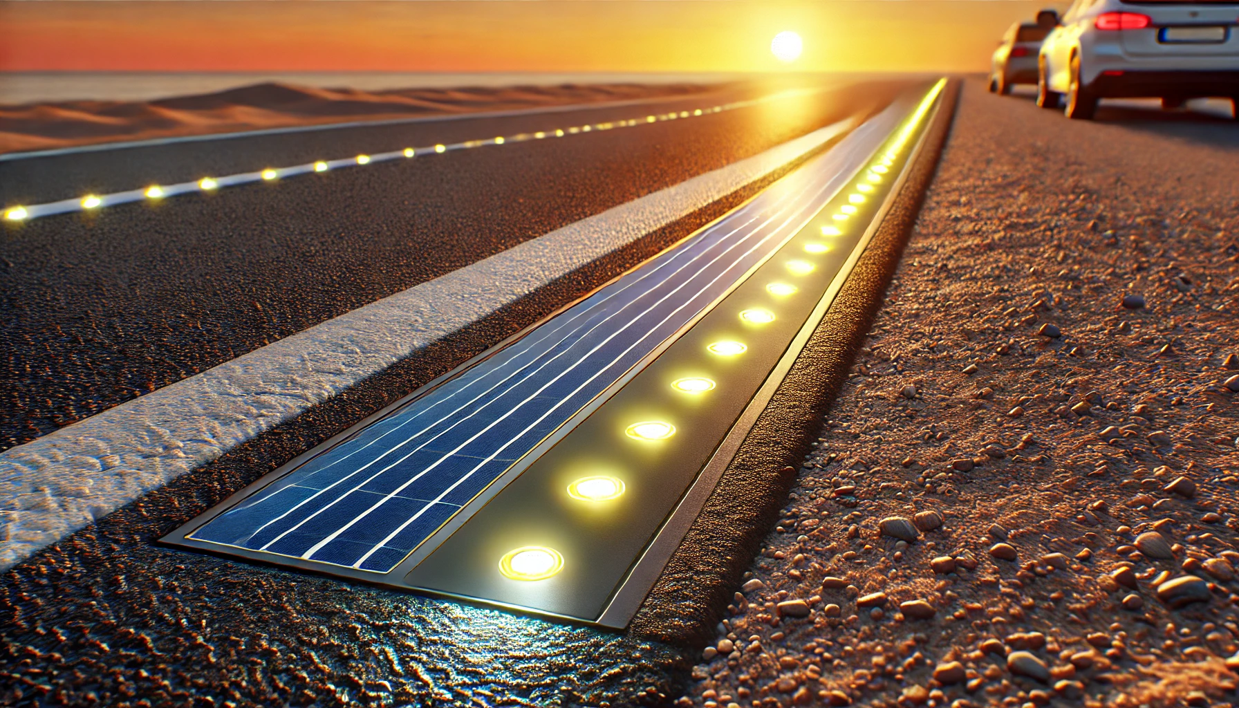 Extreme Weather LED Pavement Markers
